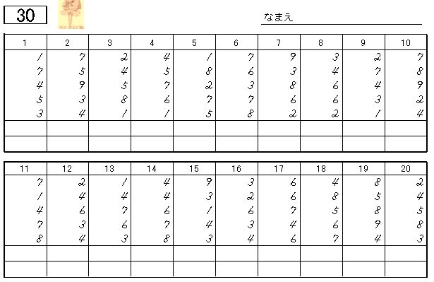 こんな簡単な計算 そろばんがなくても出来るよ 中澤珠算教室 いしど式そろばん 杉並 中野
